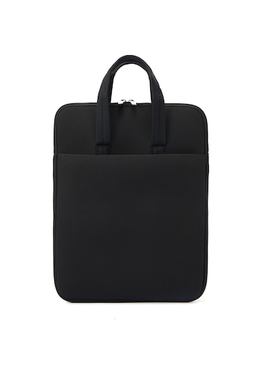 Skycity 13-17 İnç Laptop Çantası - 360 Yastıkli Korumalı, Kadife Döşemeli, Geniş Cep Ve Pürüzsüz Alyuminyum Zipper Siyah