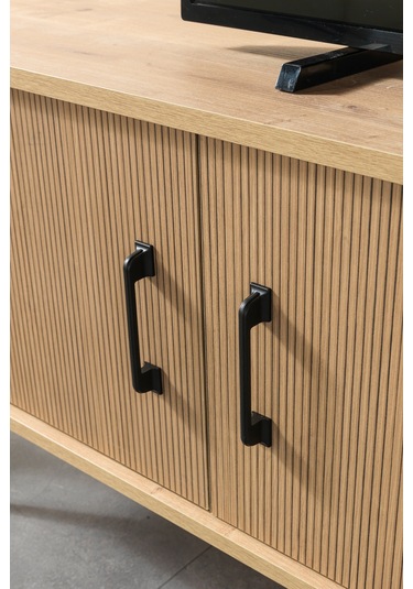 3610 Şile Metal Ayaklı Metal Kulplu 160 Cm Tv Ünitesi - Yunus Safir Yunus - Safir