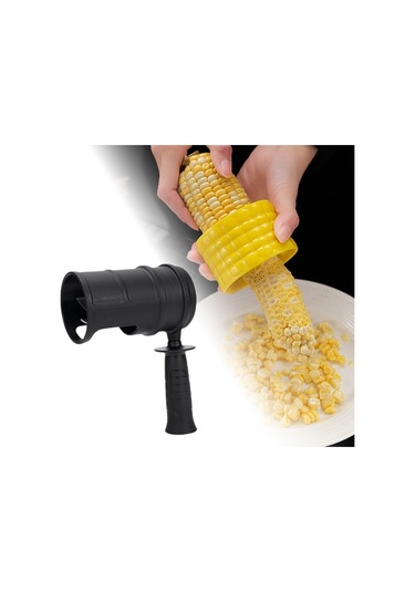 Suntek Güç Matkabı Mısır Soyucu Için Saplı Kuru Harmanı 7 Siyah Diğer