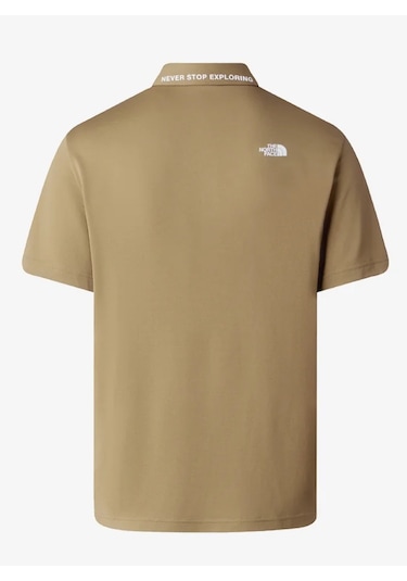 The North Face M Tanken Polo Erkek T-shirt Kahverengi