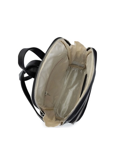 Tamer Tanca Kadın Vegan Siyah Sırt Çantası 1099 200 Bn Cnt Sk24-25 Sıyah Siyah