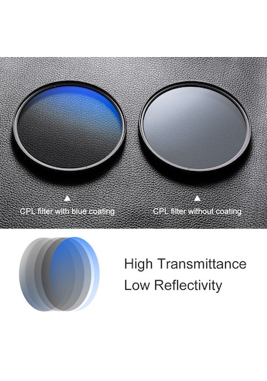 K&f Concept 55 Mm Nano-c Serisi Hmc Dairesel Polarize Filtre