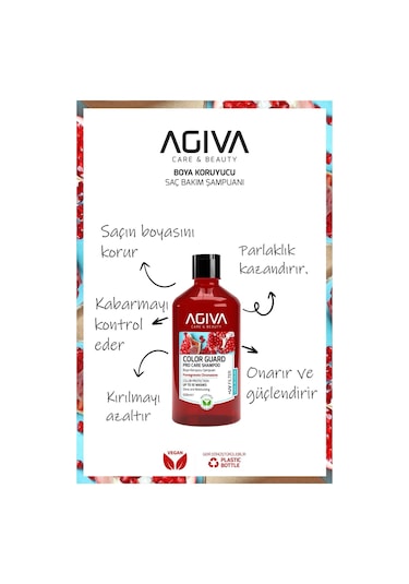 Boya Koruyucu Nemlendirici Saç Bakım Şampuanı-500ml