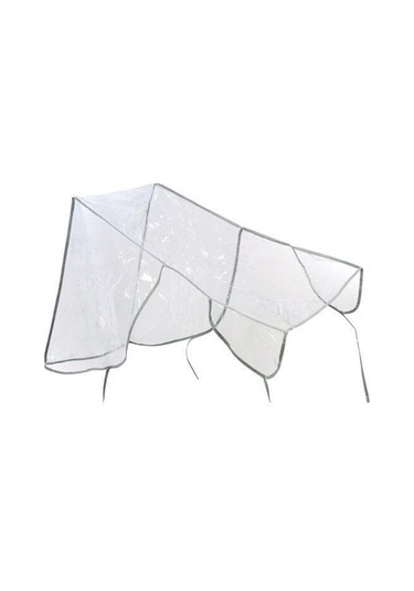 9050278044078drvs1 - Buffer Bebek Arabası Puset Şeffaf Yağmurluk Rüzgar Engelleyici Muşamba Çok Renkli