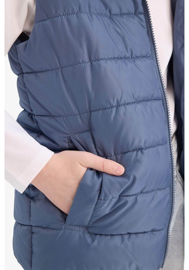 Defacto Mavi Erkek Çocuk Yelek E7497a8/gr171 Mavi