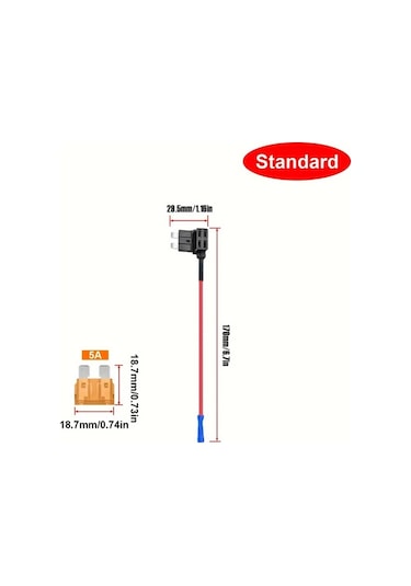 Dashanshop 10lu Sigorta Tutucu Otomobil Mini Ve Low Profile Sigorta Adaptörü Araç Kamyon Tekne