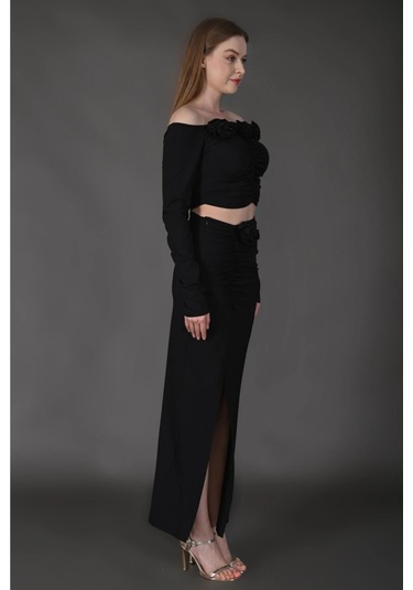 Trend Kadın Yeni Sezonda Şıklığı Ve Konforu Bir Araya Getiren İkili Takım Siyah