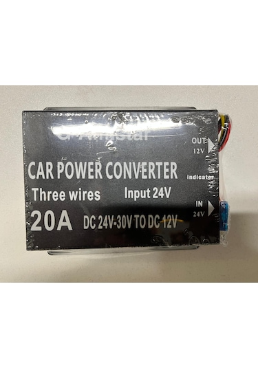 Araç İçi Dönüştürücü Dc 24v-dc 12v