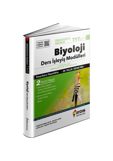 TYT Biyoloji Ders İşleyiş Modülleri -  Aydın Yayınları