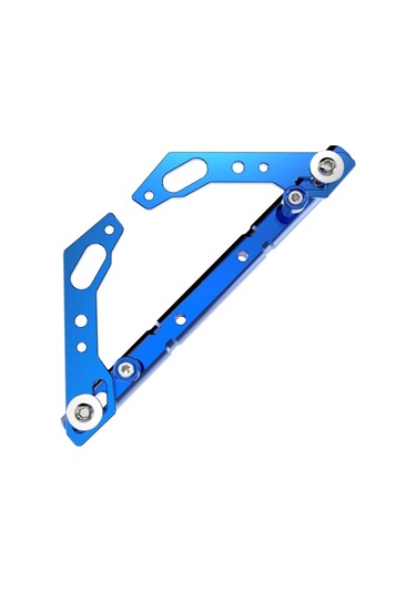 Motosiklet Modifiye Gps Navigasyon Cep Telefonu Braketi Denge Çubuğu Kymco Downtown 300i 350i İçin Sabit Mavi Mavi