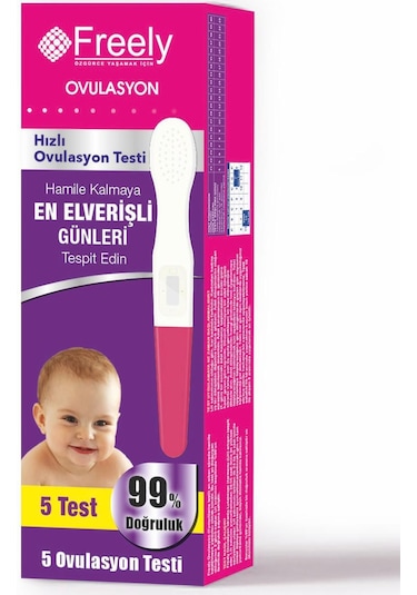Freely Ovülasyon Testi 5 Adet