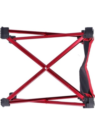 Bloomnest Alüminyum Alaşımlı Katlanır Balıkçı Sandalyesi - Bahçe Ve Kamp Kullanımı İçin Kırmızı Newway A802 Altın-siyah Altın - Siyah