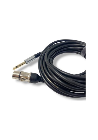 Fully Xlr Dişi-6.3mm Gitar Erkek Jaklı Kablo 5metre
