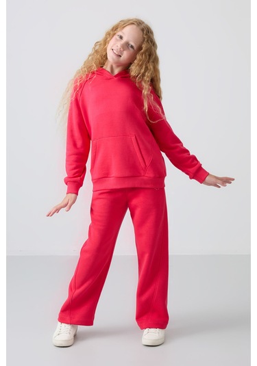 Tommy Life Viva Kırmızı Pamuklu İçi Tüylü Yumuşak Dokulu Standart Fit Nakışlı Kız Çocuk Eşofman Takım - 75162 Kırmızı Tommy Life Viva Kırmızı Pamuklu İçi Tüylü Yumuşak Dokulu Standart Fit Nakışlı Kız Çocuk Eşofman Takım - 75162 Kırmızı