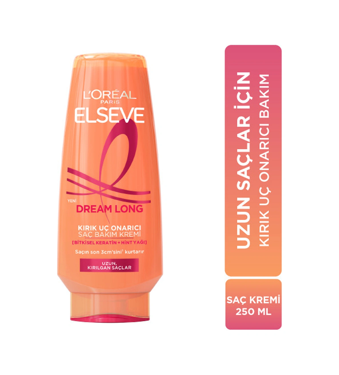 L'oréal Paris Elseve Dream Long Kolay Tarama Saç Bakım Kremi 250 Ml