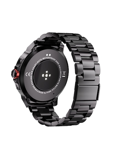Kalobee SK50 1.85" Amoled 52 MM Silikon + Metal Çift Kordonlu Akıllı Saat (İthalatçı Garantili)