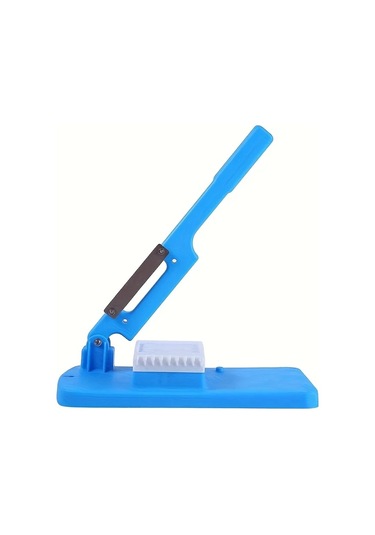 Honeybeeshop 1pc Manuel Gıda Dilme Makinesi Cutter Çok Amaçlı Kolay Kurulum Dondurulmuş Et Patates Muz Elma Ev Mutfağı İçin Ergonomik Sağlam Tasarım 1 Parça