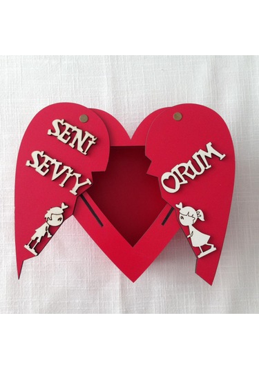 Seni Seviyorum Ahs Ap Hediye Kutusu Kalpli