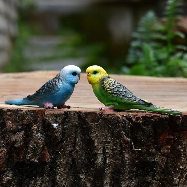 Trendooze Yeşil Papağan Figürü, Abs Reçine Mikro Manzara Dekorasyonu, Sunshine022 1 Adet Aksesuarı