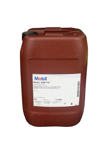 Mobil Dte 27 Ultra Iso Vg 100 Üstün Performanslı Hidrolik Yağı 20 L