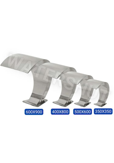500x600mm Kobra Tip Havuz Şelalesi Et Kalınlığı 1,5mm