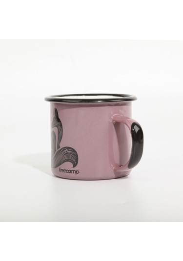 Freecamp Campers Emaye Mug 350ml-lila