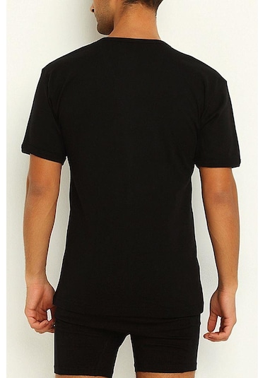 3'Lü Yıldız Erkek Modal Pamuk V Yaka Fanila T-Shirt