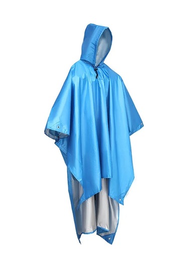 3 İn 1 Ultralight Naylon Yağmur Ceket Yürüyüş Bisiklet Yağmurluk Çok Renkli