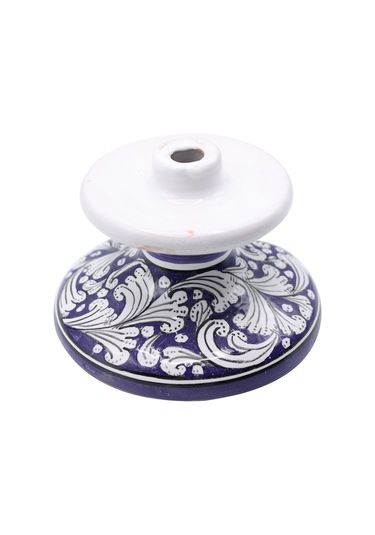 Beyaz Dekoratif Kozalak 27 Cm