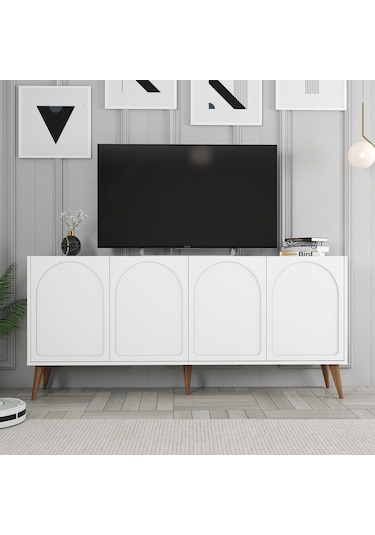 Variant Lyon Konsol - Beyaz / Ceviz