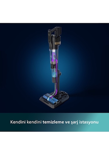 Philips Aqua Trio 9000 Serisi XW9383/01 3'ü 1 Arada Dikey Şarjlı Süpürge