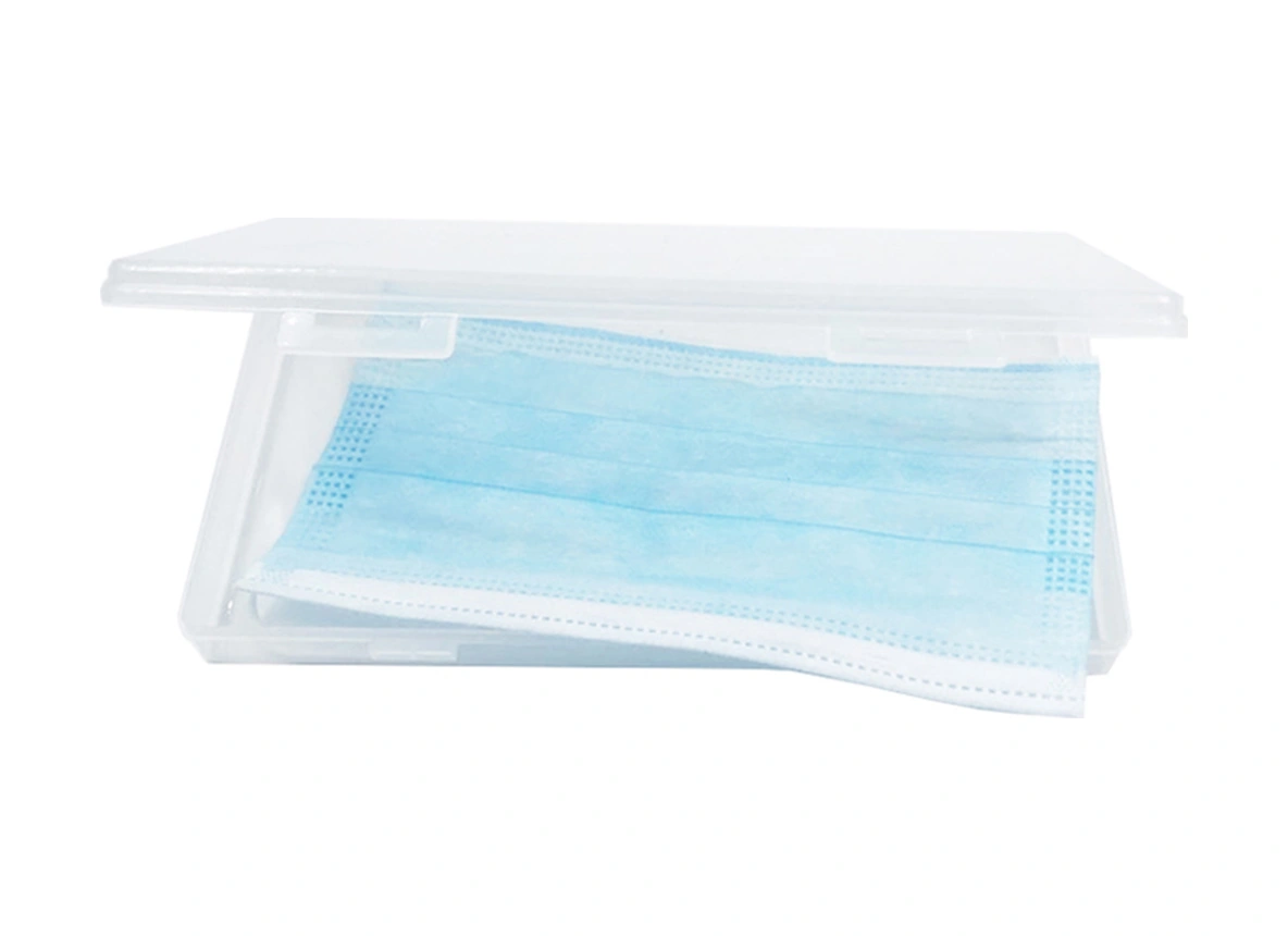 Yuntech01 Pp Materyal Maske Saklama Kutusu - 10 Adet Kapasite, Nem Ve Toz Koruyucu, Taşınabilir Ev/iş/outdoor Kullanıma Uygun Şeffaf