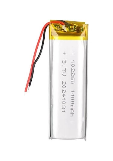 Powermaster 102260 3.7v 1400mah Lityum Polimer Li-po Batarya Ciklet Pil