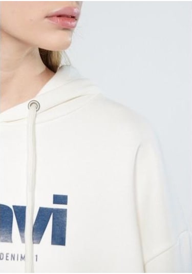 Mavi Sweatshırt-kırık Beyaz Kırık Beyaz