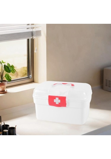 Suntek Tıbbi İlk Yardım Kutusu Çok Amaçlı Saplı S
