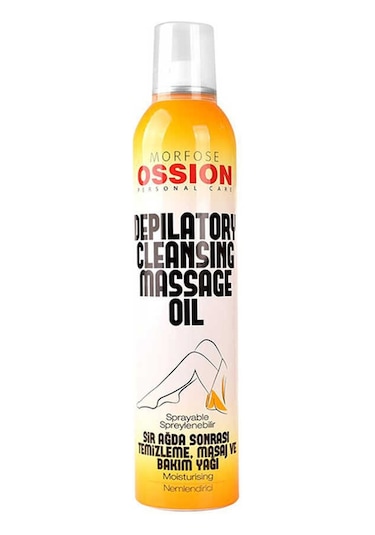 Ossion Sir Ağda Sonrası Temizleme Masaj ve Bakım Yağı Sprey 300 ML