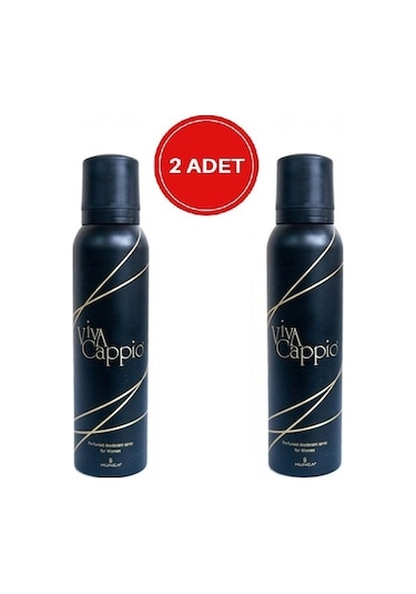 Hunca Viva Cappio Kadın Sprey Deodorant 150 ML x 2