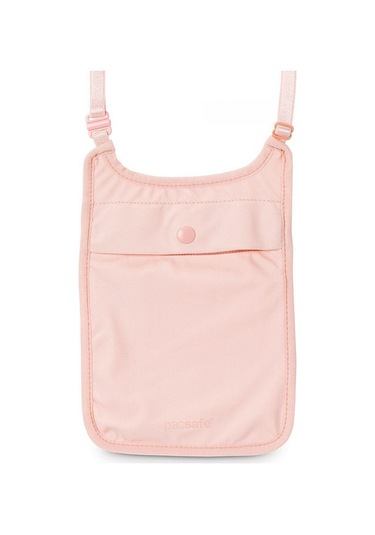 Pacsafe Coversafe S75 Boyun Çantası-PEMBE