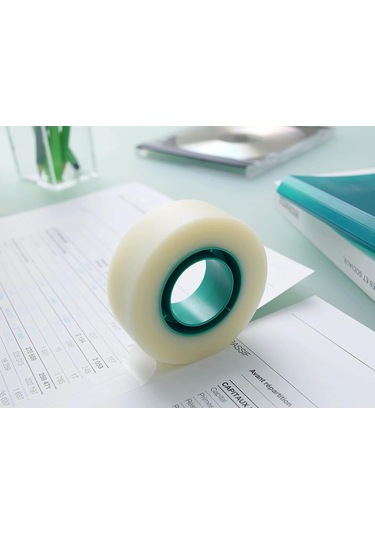 Motex Görünmez Şeffaf Bant - Düzeltme Birleştirme Bandı - 19 Mm X 33 Metre - 10 Adet