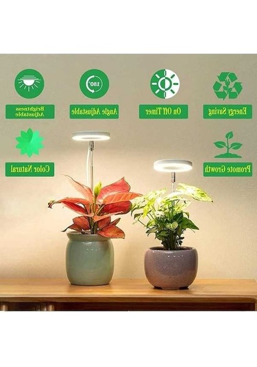 Tongxida 4 Kafa Led Bitki Büyüme Işığı Taklit Güneş Işığı Teleskopik Dolgu Işığı Diğer