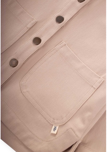 Cigit Gabardin Ceket 2-7 Yaş Bej Bej