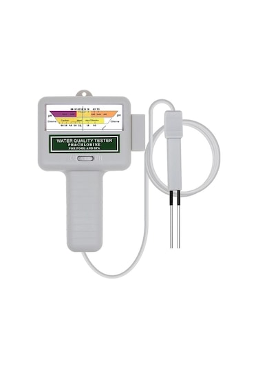 Zyzqstore Profesyonel Ph Ve Klor Ölçer, 2-in-1 Su Kalite Test Cihazı, 1 Adet 1 Pc