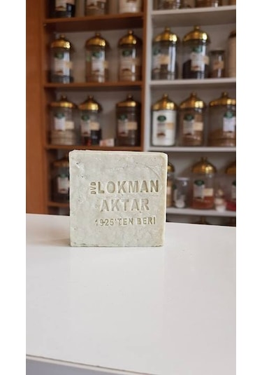 El Yapımı Kostiksiz Zeytinyağlı Kare Sabun 6.5 x 6.5 x 2.5 CM