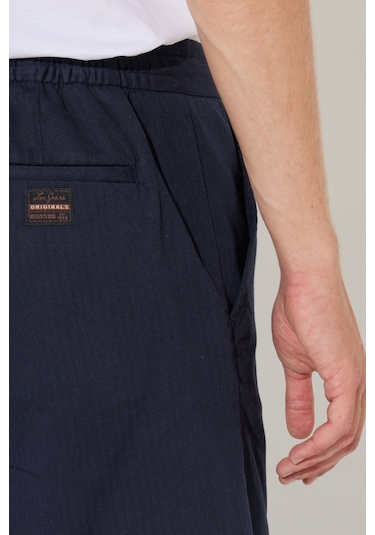 Lee Regular Fit Normal Kesim %100 Pamuk Normal Bel Lacivert Chino Şort L231406410 Lacivert