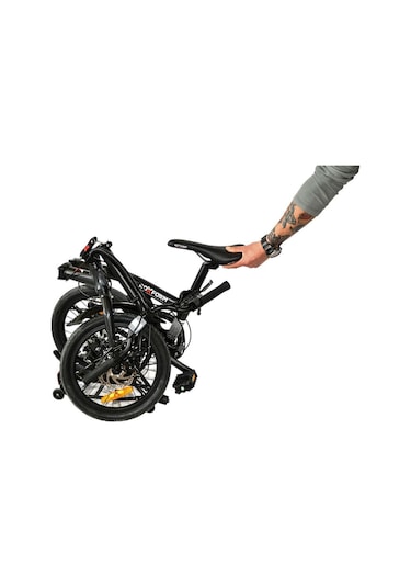 Roxform M-100 Katlanır Bisiklet 16 Jant, 5 Vites, Alüminyum Kadro Siyah