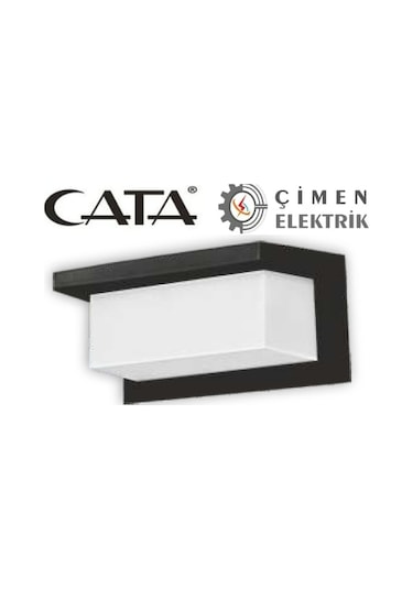 Cata Ct 7084 Cunda Led Aplik Dış Mekan Siyah