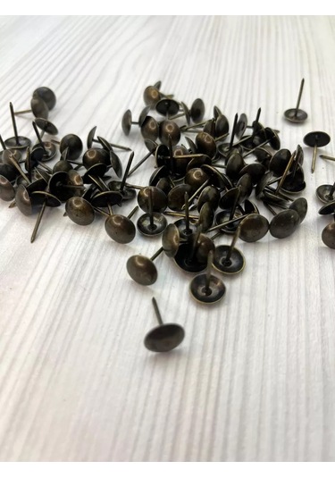 Keat Mobilya Çivileri 19x11, 100 Adet Bronz, Kırtasiye Çivileri 244364391 19