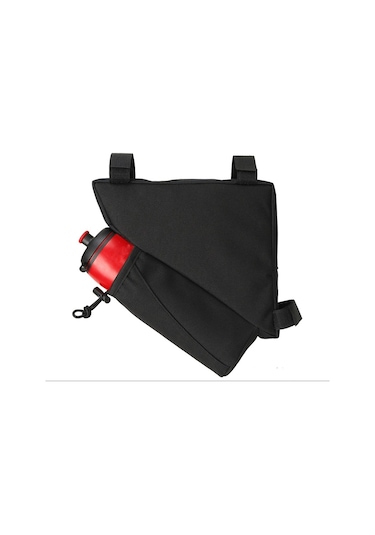 Bisiklet Kadro Arası Matara Hazneli Su Geçirmez Üçgen Çanta