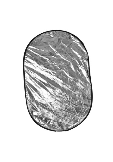 Lemestar 60x90 Cm 5'li 1 Elips Fotoğraf Işık Yansıtıcı - Altın, Gümüş, Beyaz, Siyah, Yarı Saydam - Taşıma Çantası İle Esnek Çelik Çerçeve