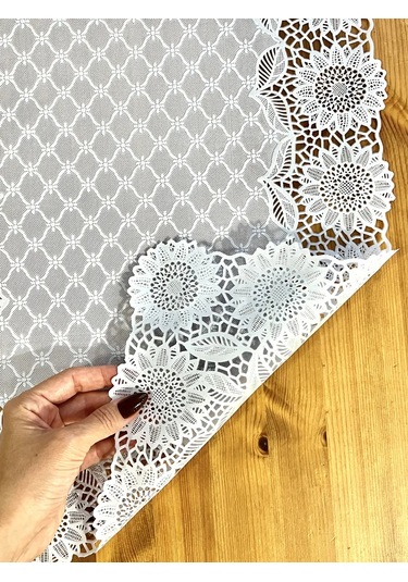 Best Price 34 Beyaz Dikdörtgen Masa Bezi 277597836 Beyaz